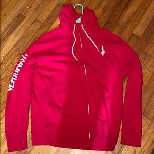 Deathwish zip up jacket